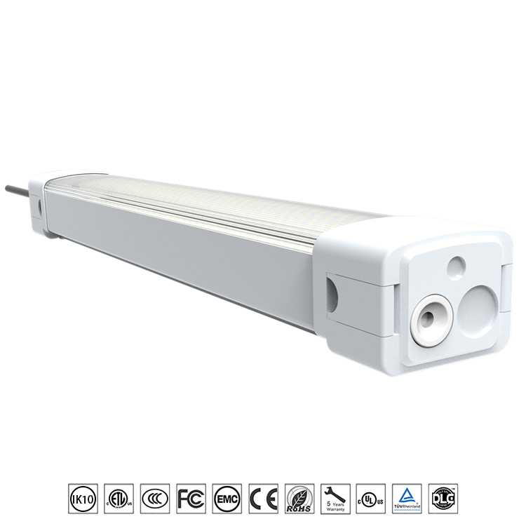 5ft 60W Triproof линейного светодиодного светильника 1,5 м 120LM/W AC100-277V 5; Гарантии CE по ограничению на использование опасных материалов в производстве лаборатории тестирования электроприборов, США (ETL) Водонепроницаемый свет