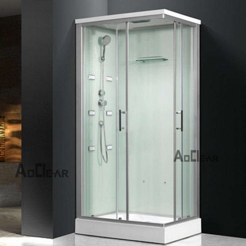 AKL-1356 Aoclear 70*90*210 Прямая продажа с фабрики Новый дизайн модный комбинированный вход гидромассажная душевая кабина