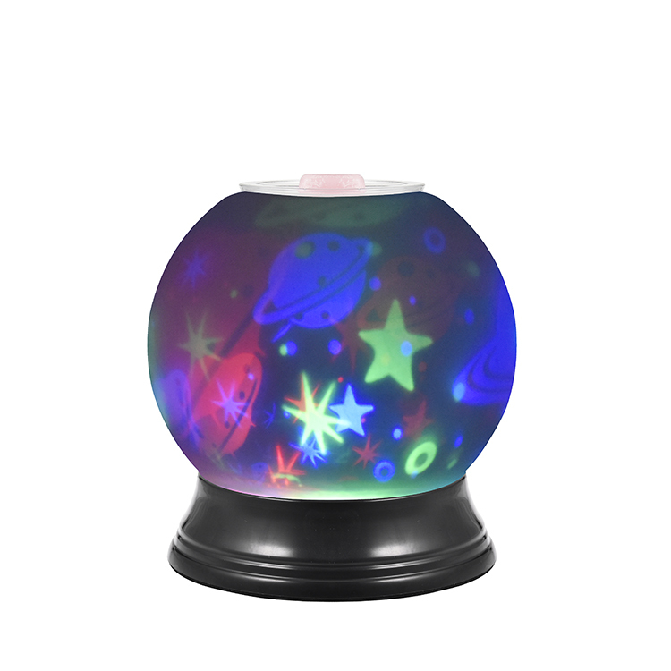 3D Aroma Diffuser Essential Oil Diffuser Flash Colorful LED Wax Melting Lamp