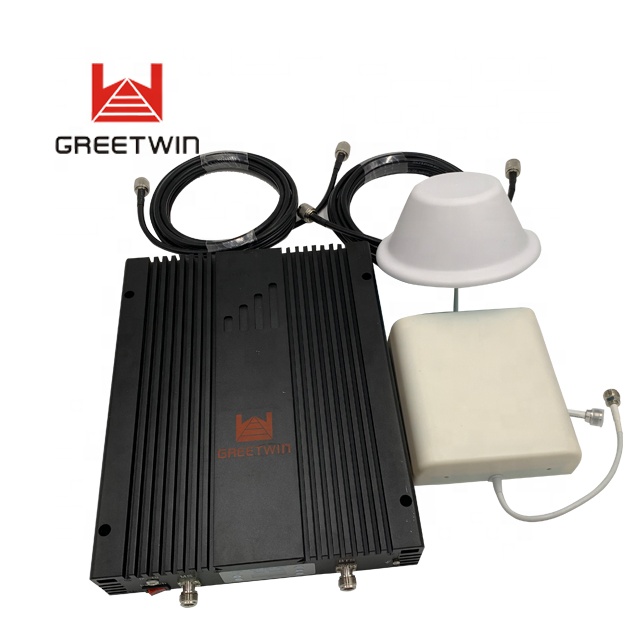 30dBm DCS1800MHz WCDMA2100MHz Двухдиапазонный 2G 3G 4G усилитель мобильного сигнала
