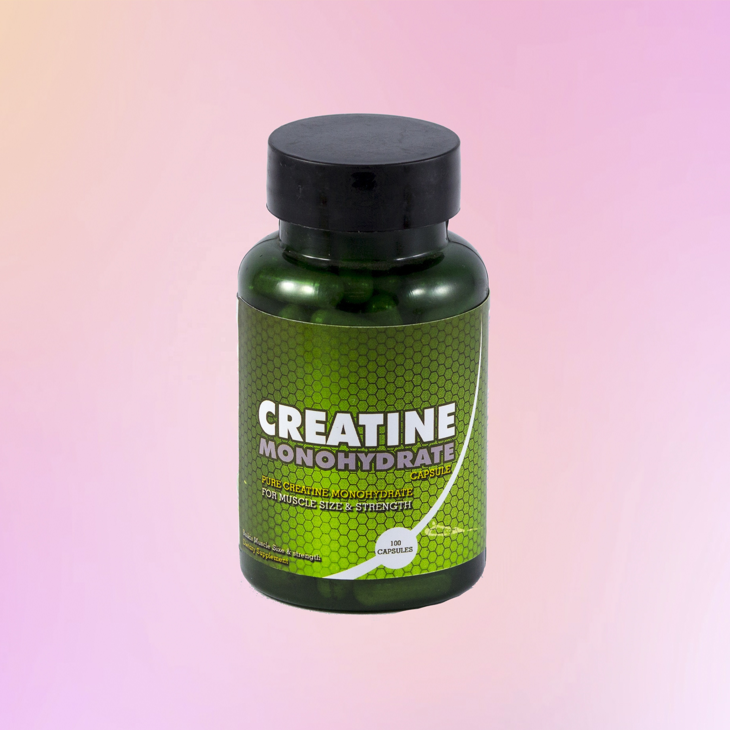 veggie creatine monohydrate capsules for improved muscle performance