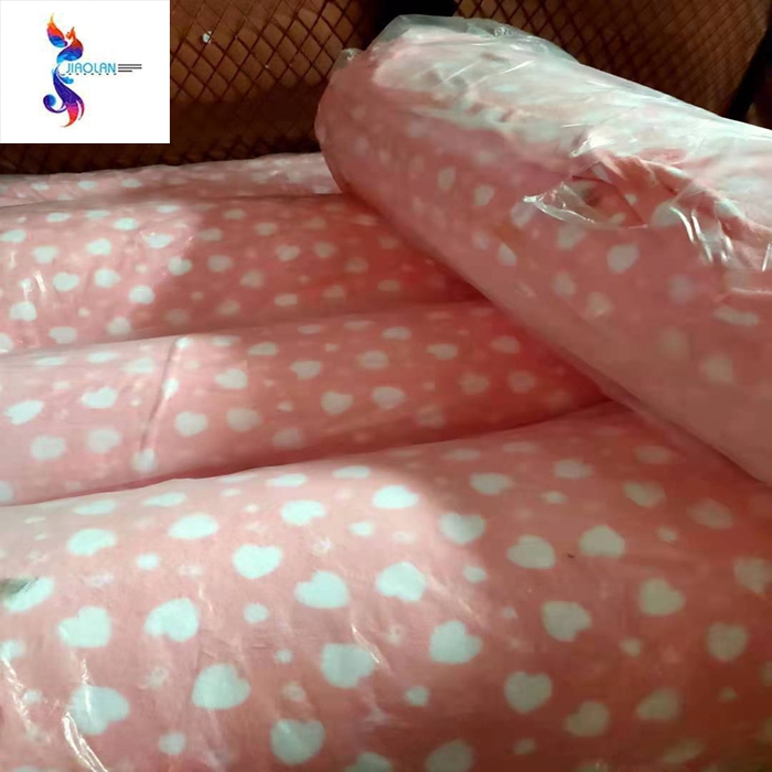 Batch quality fleece stock kilo price coral fleece printed fabric winter fleece stock
