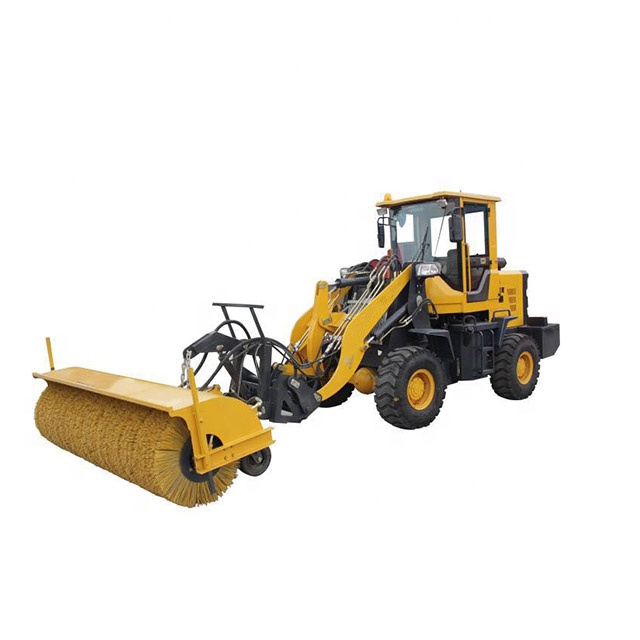 Rolling brush type Road ice-breaking snow removal equipment Winter road snow maintenance machine