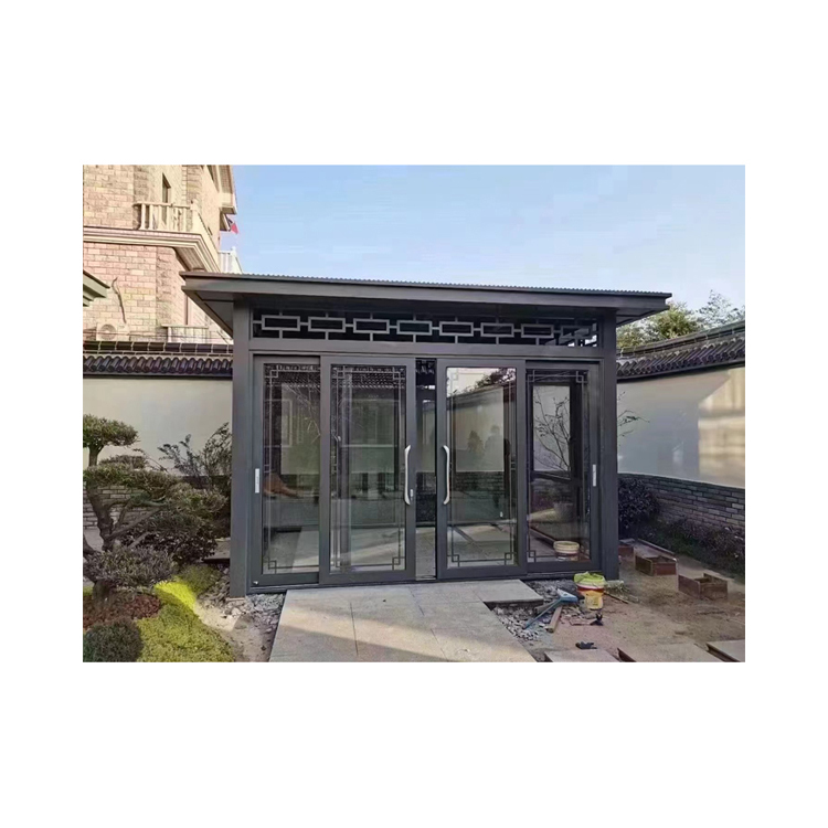 New and welcome movable roof and windows greenhouse cheap sunroom Displaying quality to the fullest