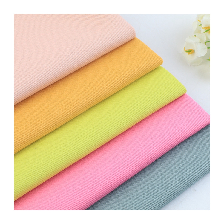 Best Selling Custom Color 3/1 Roving Card Fabric Comfortable Durable Industrial Woven Fabric Cheap Breathable 100% Cotton Fabric