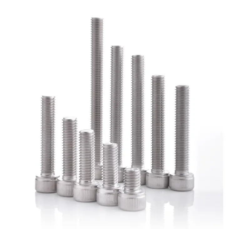 Din 912 With Serrated Stainless Steel Hex Socket Screws A2 Ss304 Ss316 Hexagon Socket Head Cup Screw