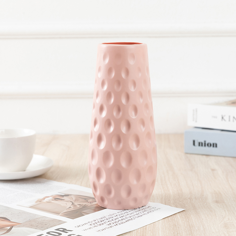 Nordic Simple Style Vase Arrangement Bedroom Living Room Decoration Flower Arrangement Plastic Vase