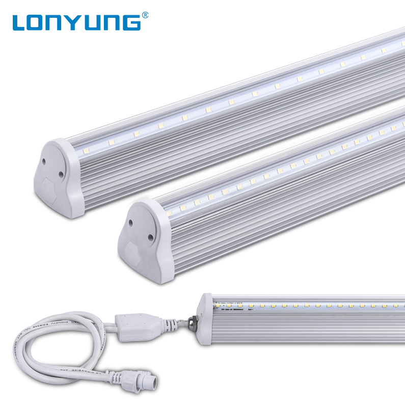 Etl Dlc Tuv ce перечисленные IP65 высокая яркость водонепроницаемый 5000K 6000K linkable Led t8 кулер трубка свет для холодильника