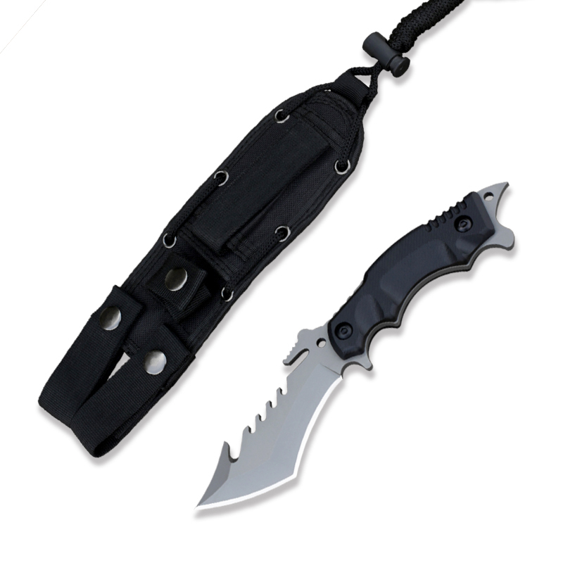Stainless Steel Camping Outdoor Utility Tactical Fixed Blade Knife Hunting Knife Survival Edc Tools