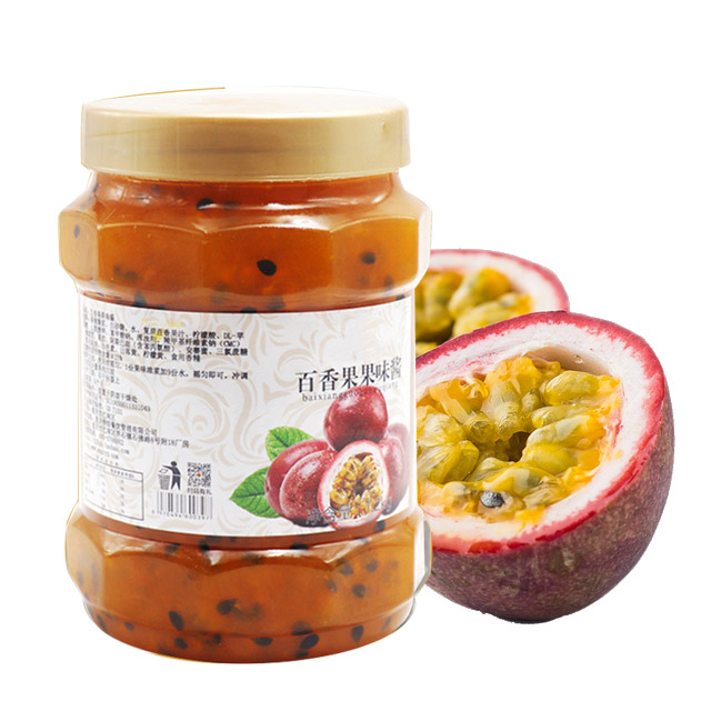 Консервированные фрукты, Джем для страстных фруктов, 1,2 кг, Натуральный Фруктовый соус, наполнение напитков со вкусом, концентрат страстных фруктов, сок