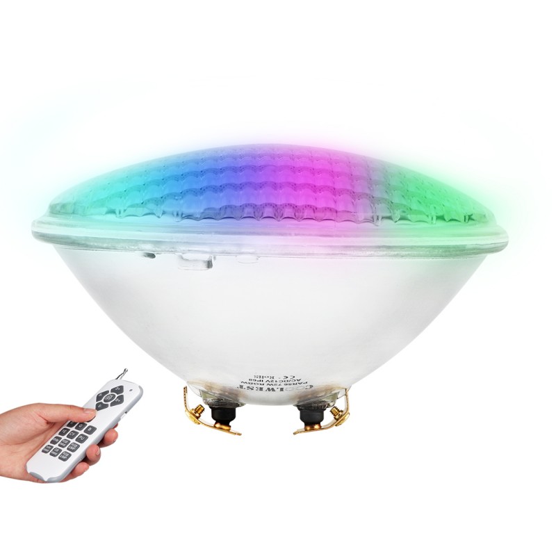 Warm, White, Blue, RGBW 18W 24W 36W 40W 54W 72W Underwater IP68 Pond Lighting Waterproof LED Swim Glass PoolLight