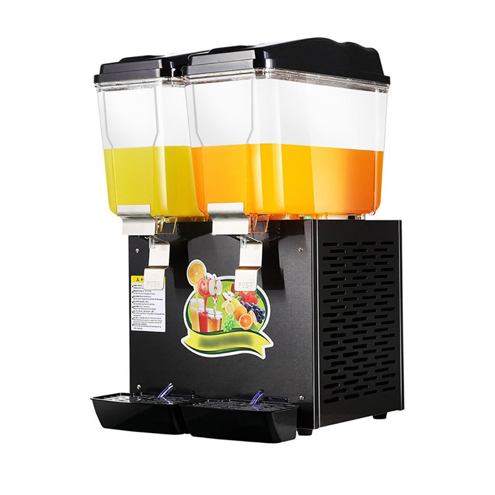 Double cylinder and three cylinder juice machine stir and spray self-service milk tea machine