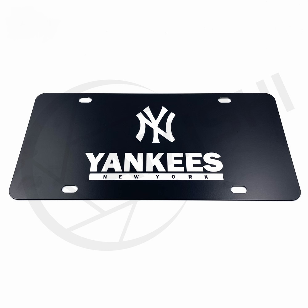 MLB New York Yankees США размер декоративный алюминиевый сплав пользовательский декоративный номерной знак