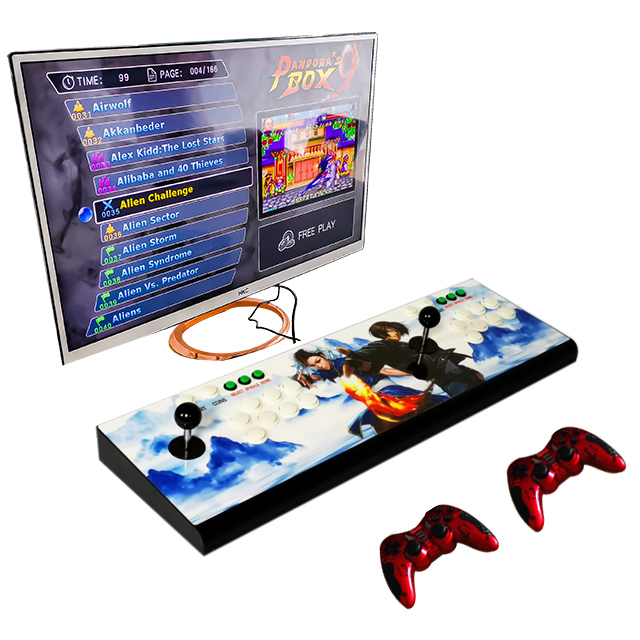 Pandora's box 6s аркадная игра портативная игровая консоль 3188 в 1 ретро классические игры pandora 3d Джойстик для продажи