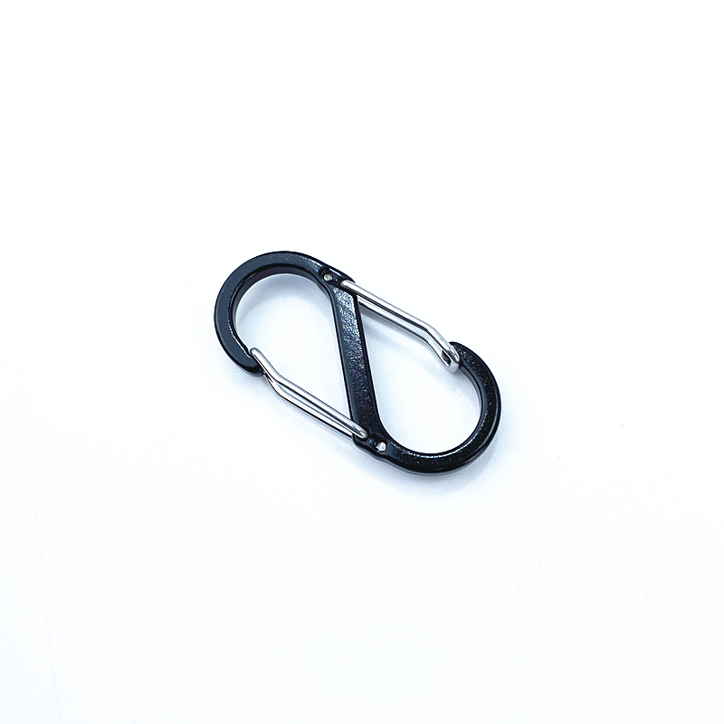 DSK004 S-shaped outdoor mountaineering buckle aluminum alloy hook key chain