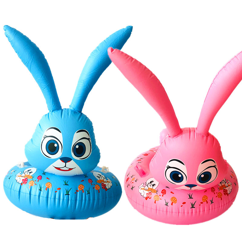 B01 Seasonic 2022 New Promotion Inflatable Rabbit Baby Seat Inflatable Water Toy Pool Floating Toys for kids