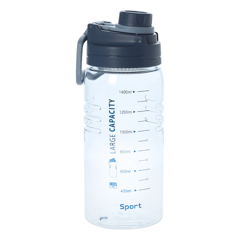 2021 Customize Logo Transparent PP Fitness Water Bottles Travel Space Cup