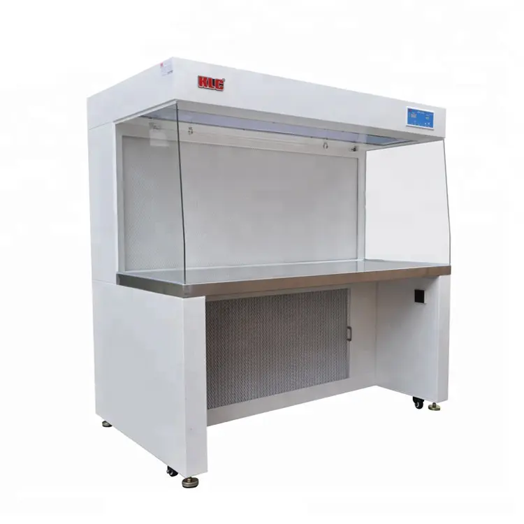 KLC ISO 5 Dust Free Clean Room Laminar Flow Air Flow Bench Horizontal Laminar Flow Cabinet 100 0.3-0.6m/s 2300m3/h Provided ISO5