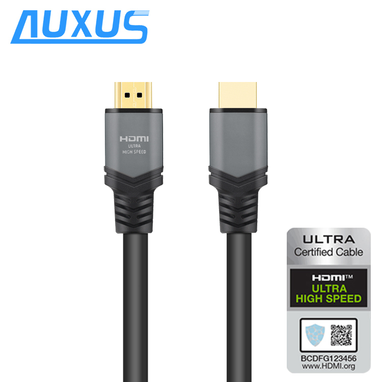 Сертифицированный Высокоскоростной HDMI-кабель YUV444 3D 8K @ 60 Гц 4K @ 120 Гц 48 Гбит/с золотистый HDMI-кабель для PS3 с Ethernet