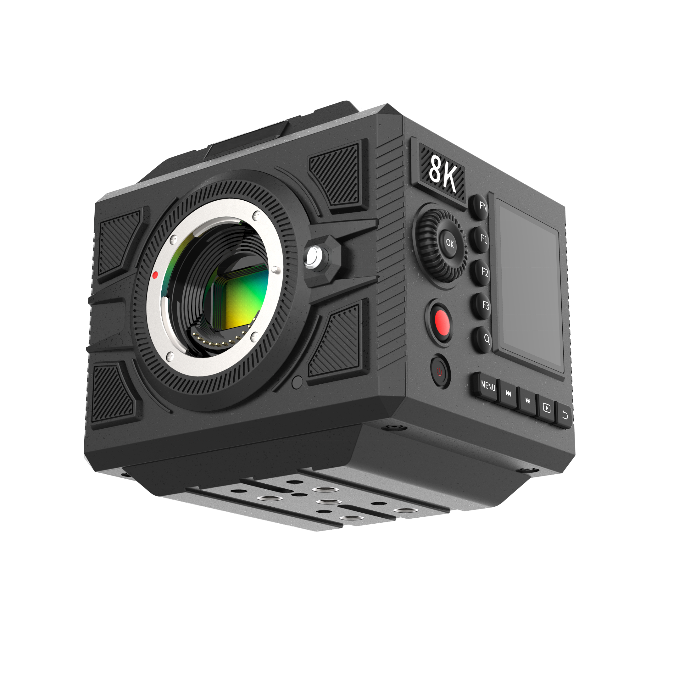 Professional live streaming video producer cinema camera 8K Super-Hi vision 48MP video camcorder