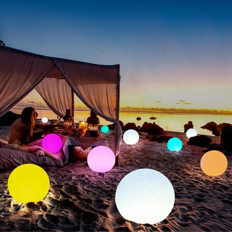 Best Selling Swimming Pool 3D LED Ball Lights Lighting Waterproof with Wireless Remote Control