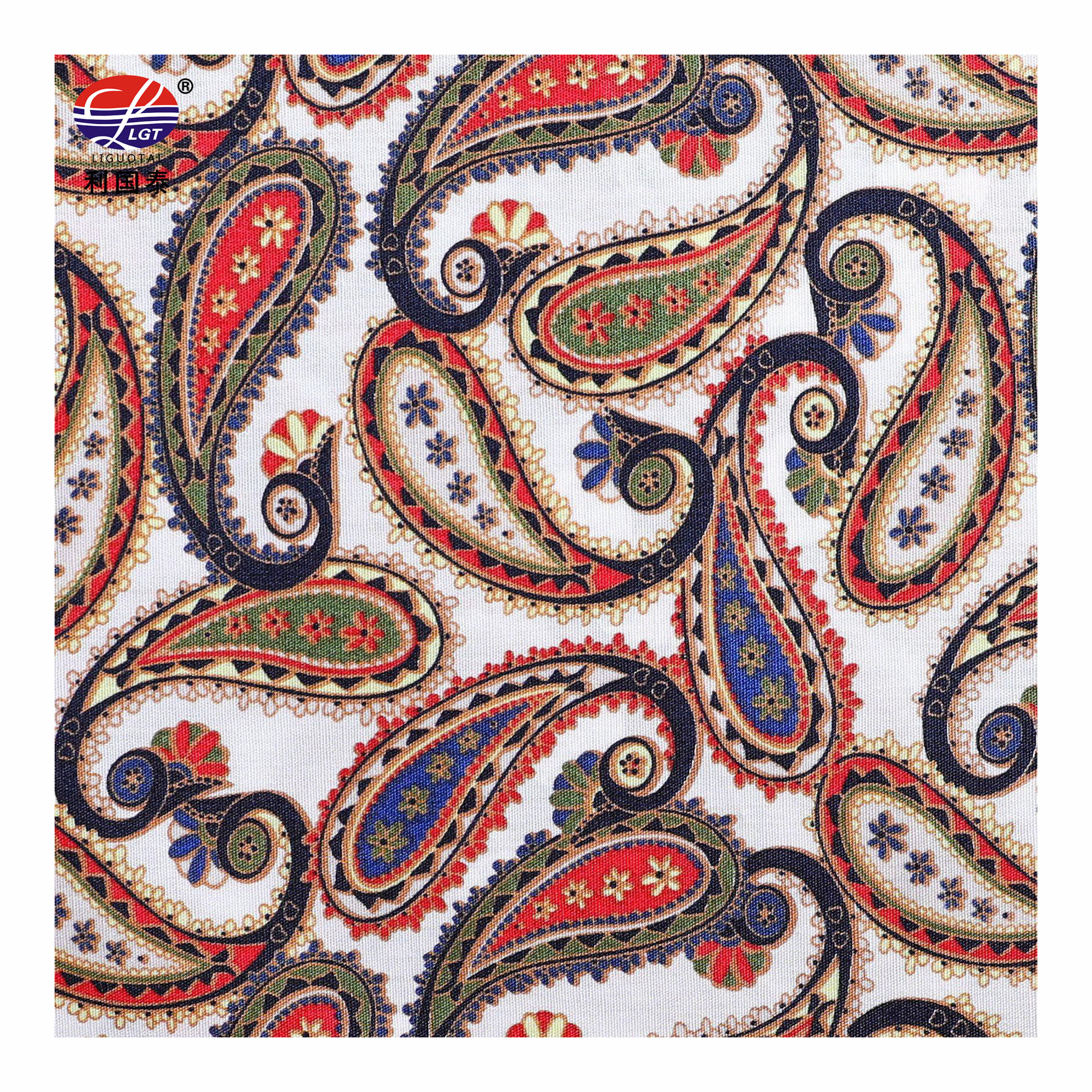 Recommended hot-selling colorful floral-print shirt 100% Cotton print fabric factory direct sales Poplin for men