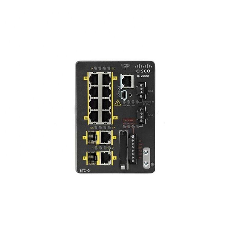 Новый оригинальный Ie-2000 Ie-2000-8tc-g-b промышленный Ethernet коммутатор Ie-2000-8tc-g-b