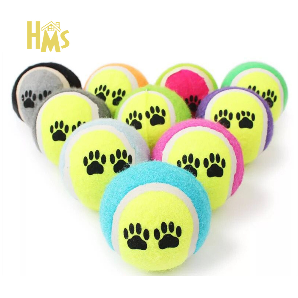 HMS Pet Training Products Custom Pet Dog Tennis Ball