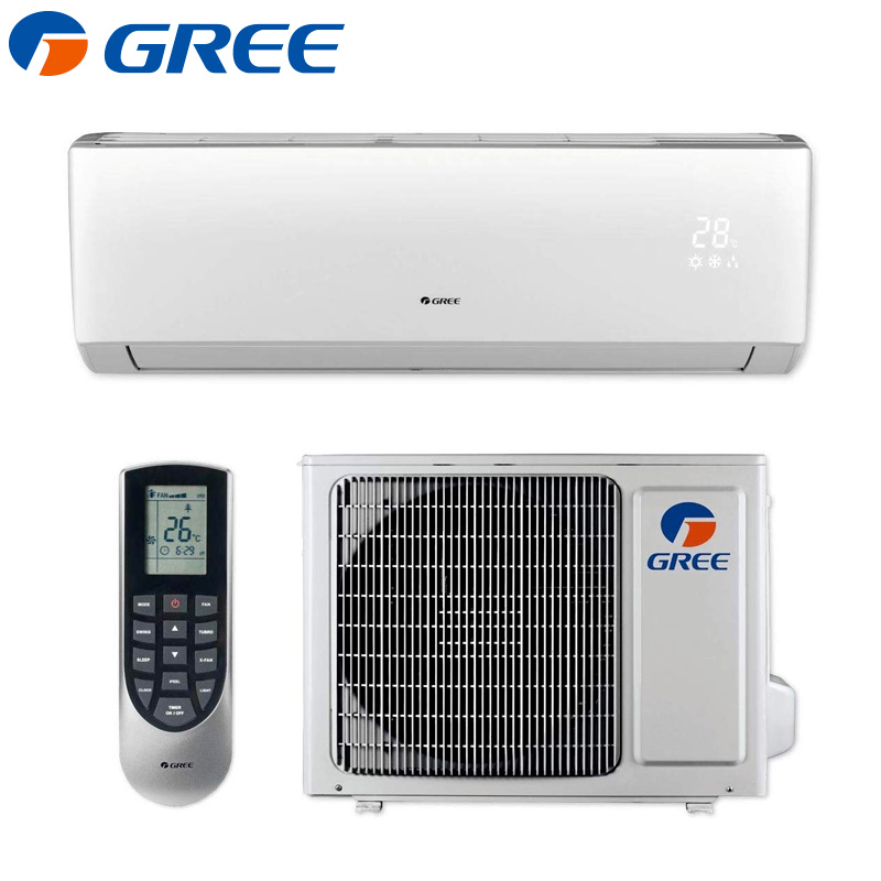 От компании "Gree" качество 12000 18000 24000 Btu Настенный Сплит горячий воздух сварочный пистолет воздушного потока переменного тока системного блока Gree кондиционер Haier
