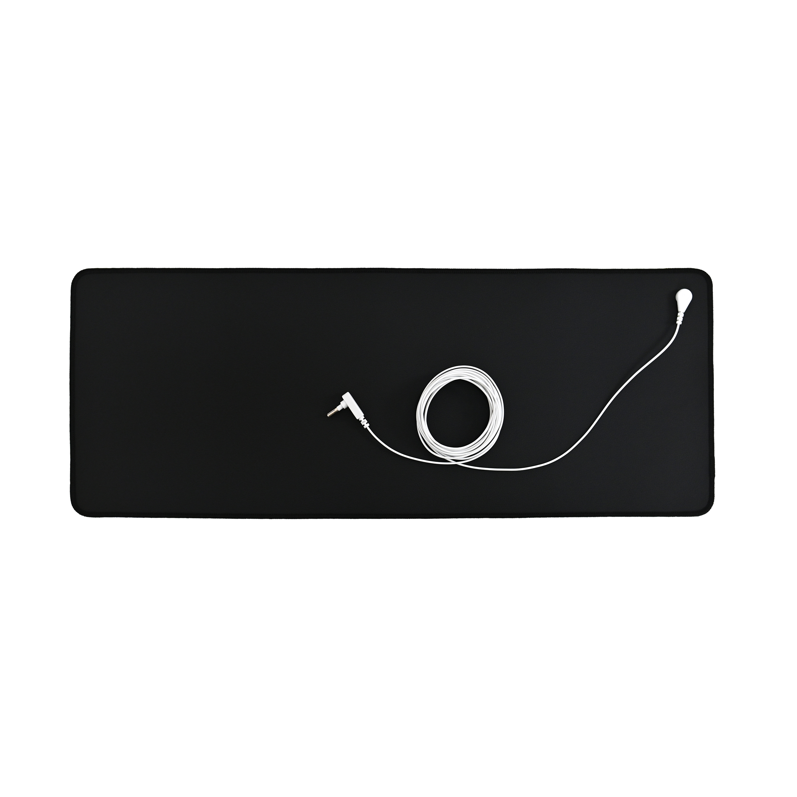Maxsharer Factory Grounding Conductive Rubber Leather Material Mat Less Odor Grounding Mat for Earthing Connect with Cord