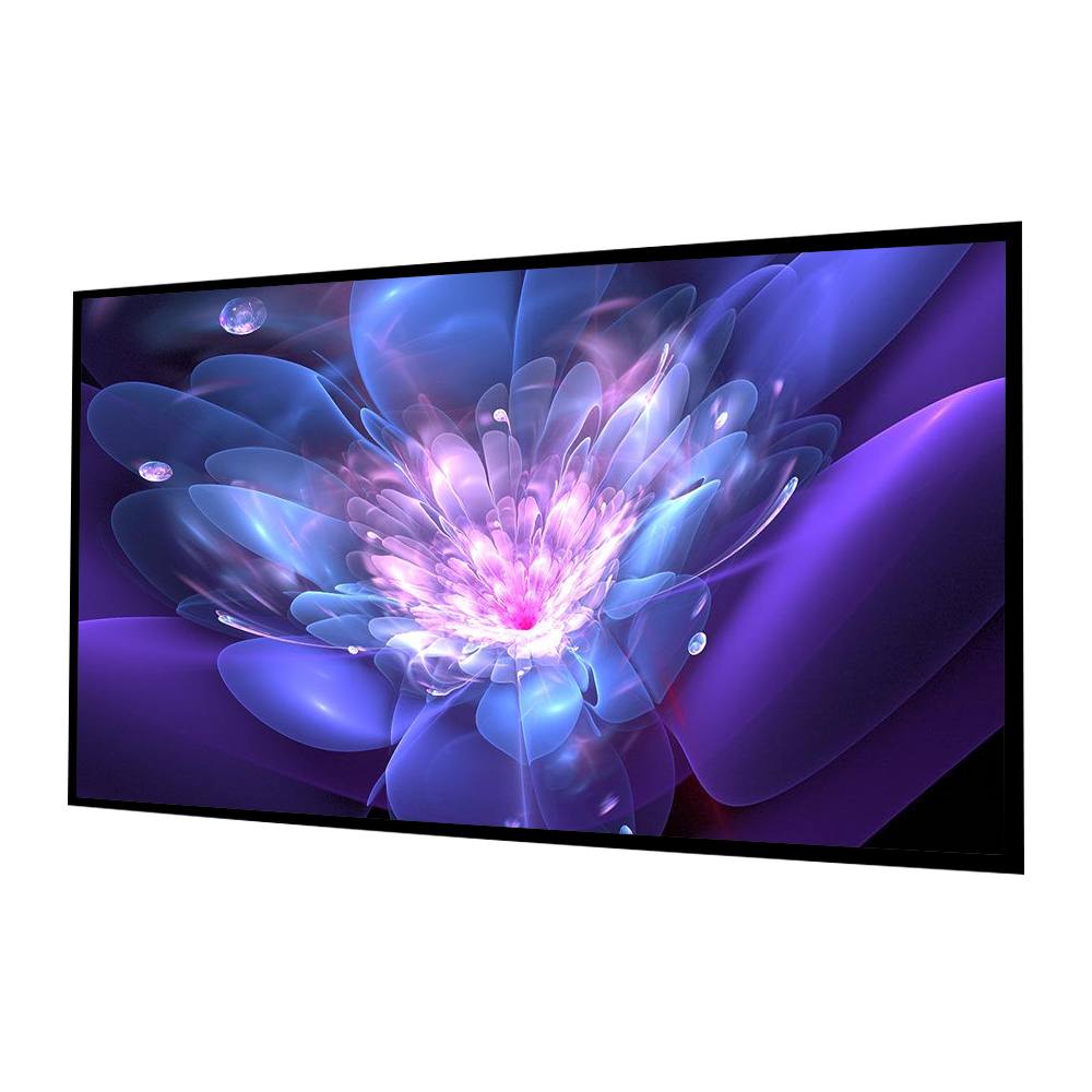 Snowhite BX-SM090HSLFH-AK 90 дюймов ust ALR alr ust экран неподвижной рамы проекционный экран