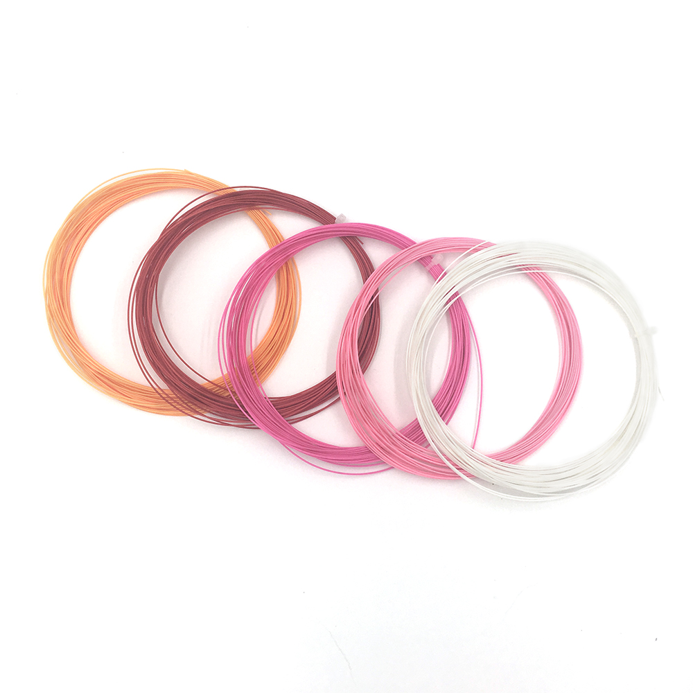 Custom Design Logo 0.70mm Nylon A Single PVC Bag Badminton String