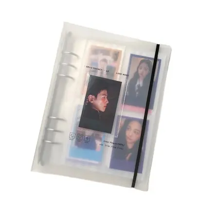 A5 Photocard Binder Diy Photocard Collect Book Idol  Album Scrapbook  Photo Album Journal Notebook Card Binder