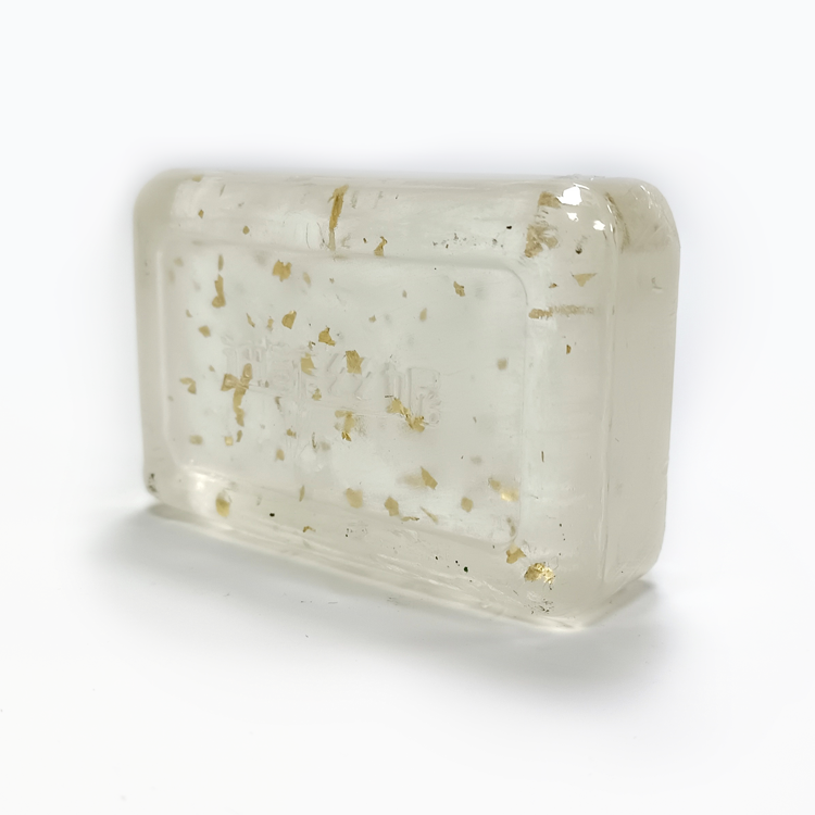 24k face wash oil control gold leaf soap handmade beauty soap