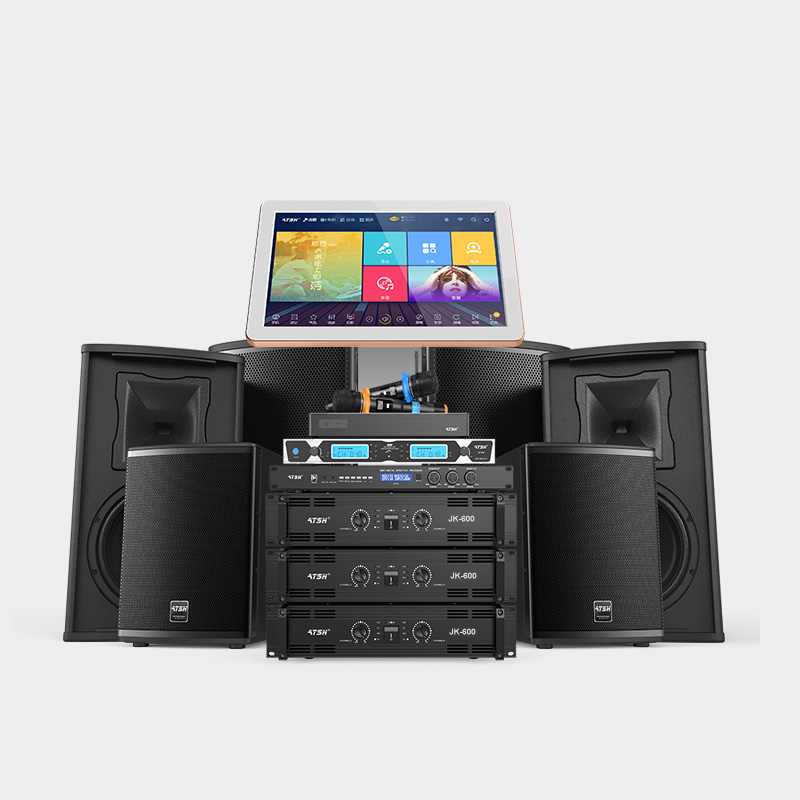 Atsh X7 high end KTV профессиональное аудиооборудование дома клуб Караоке-спикер 12 дюймов Динамик звукового сигнала и голоса, песня заказе машины