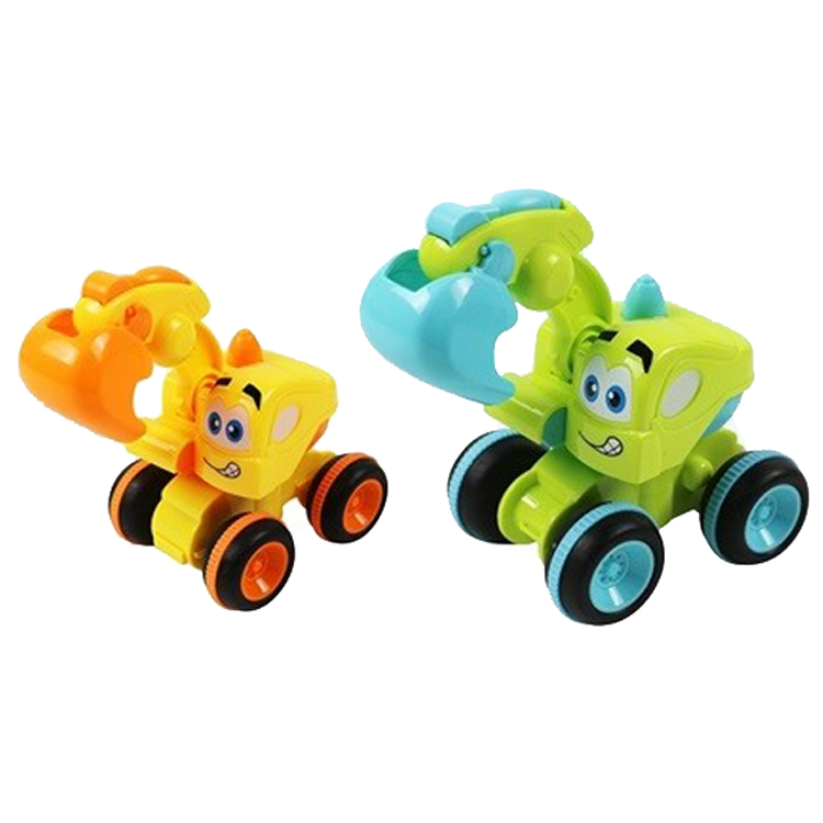 Enfants jouets трения powered автомобиль мультфильм Мини экскаватор игрушка