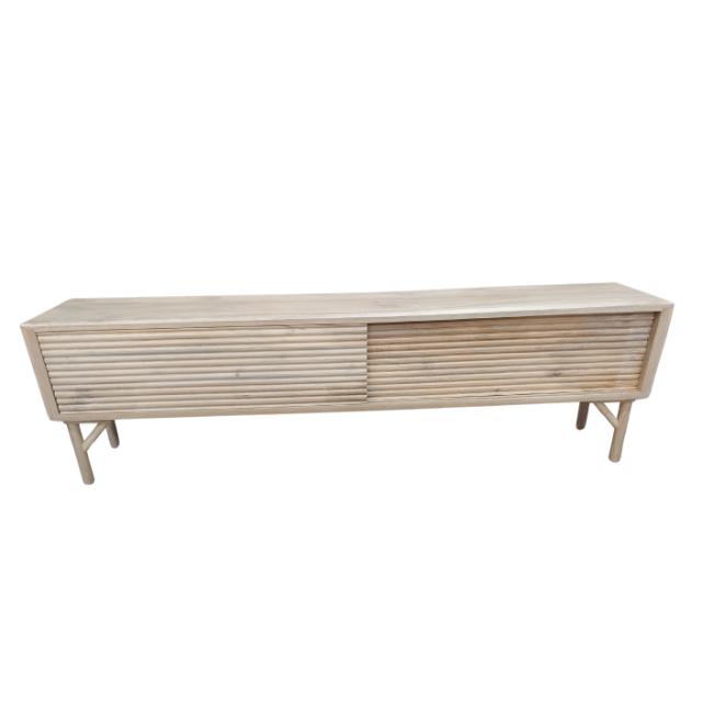 Mango Wood Media Consol Tv Cabinet Cheap Tv Stands Modern Tv Console Stand Living Room Furniture New Design