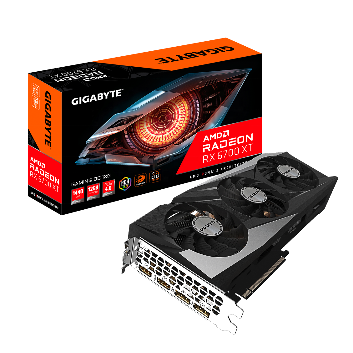 Графическая карта amd rx radeon 6700xt, в наличии, быстрая доставка