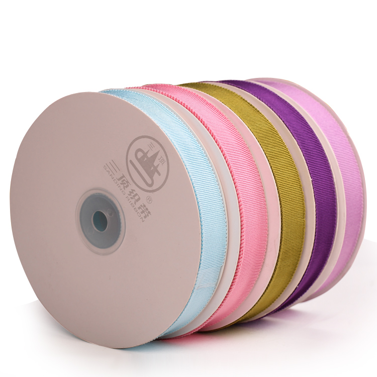 SANDING 3-102mm 6/8" Inch Silk Ribbon Rayon Hat Ribbon Wholesale Organzy Ribbon Suppliers Manufacturer