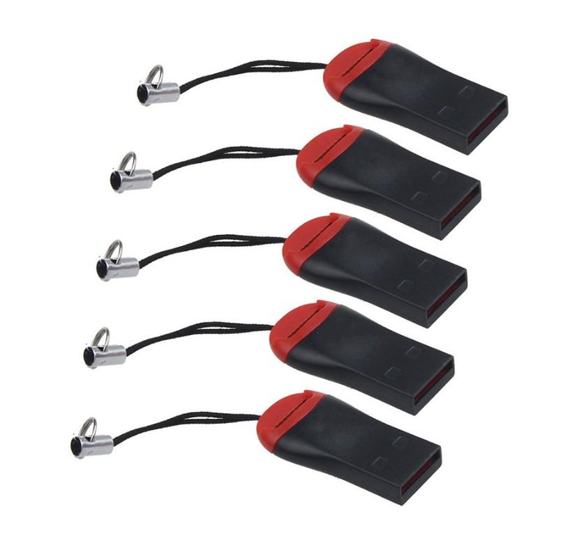 T-Flash USB 2,0 устройство для чтения карт памяти TF micro S D адаптер 8 ГБ 16 ГБ 32 ГБ 64 ГБ