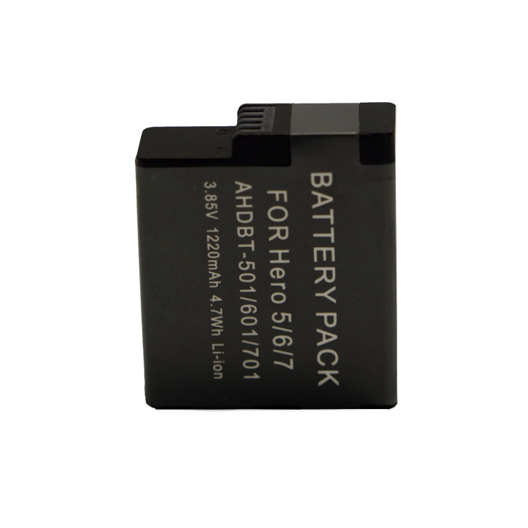 Hero7/6/5 батареи для Hero5 движения камера AHDBT-501/601/701 AHDBT-501 3,85 V 1220mAh литиевые батареи