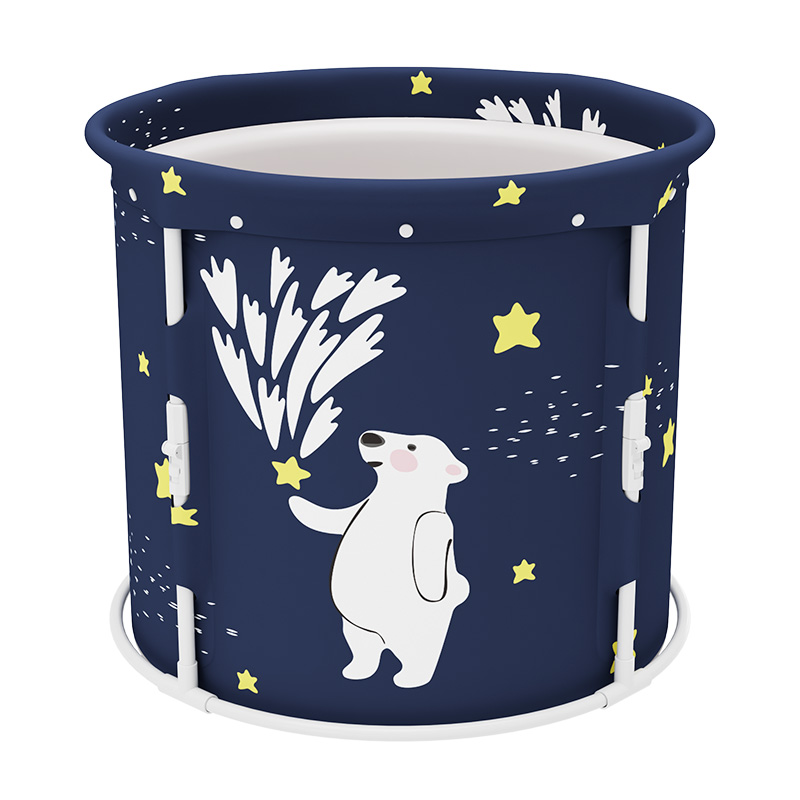 Factory direct sales new portable travel home plastic folding bath tubs bath bucket for adults