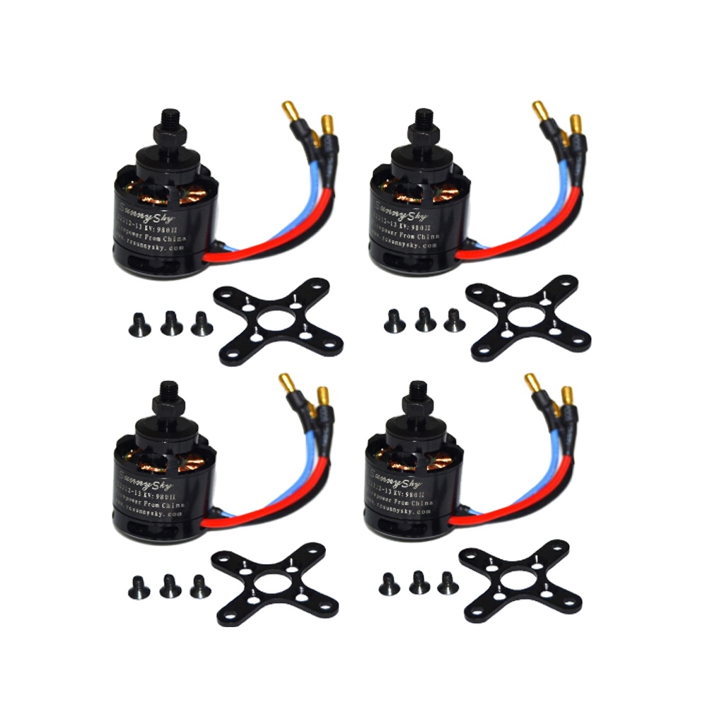 Sunnysky X2212 980KV KV1400/1250/2450 180W бесщеточный двигатель для многовинтового квадрокоптера Hexa Octa оптом