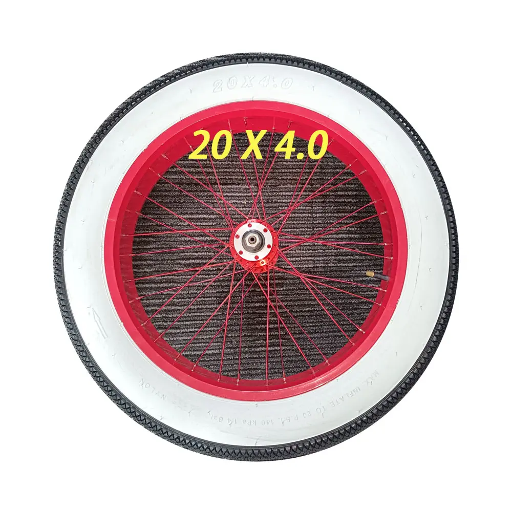 20X4.0 26X4.0 fat tire for electric bicycle or e bike tyre two color bike tyres