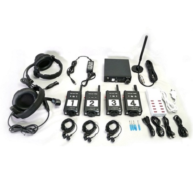 Quality Assurance Professional and Accurate Duplex Wireless Call and Tally Indicator 4 Way for Camera Company and Director