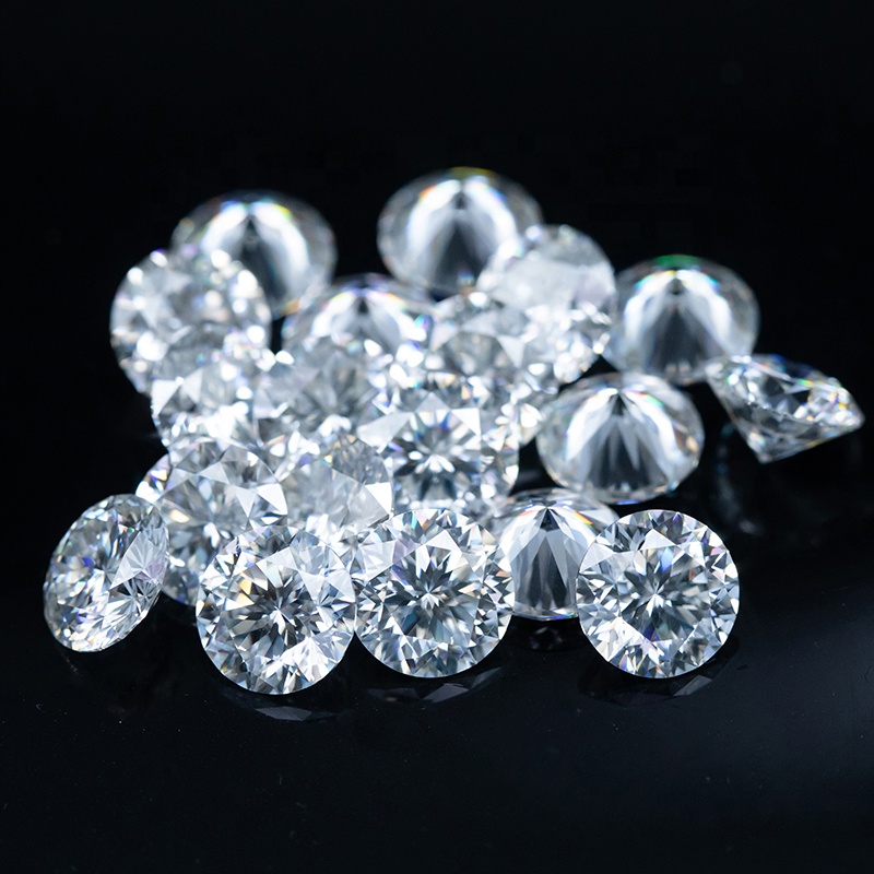 Цена по прейскуранту завода-изготовителя Diamant Блестящий DEF Белый AAA цвет камня: 3 мм-12 мм механический свободного кроя на складе