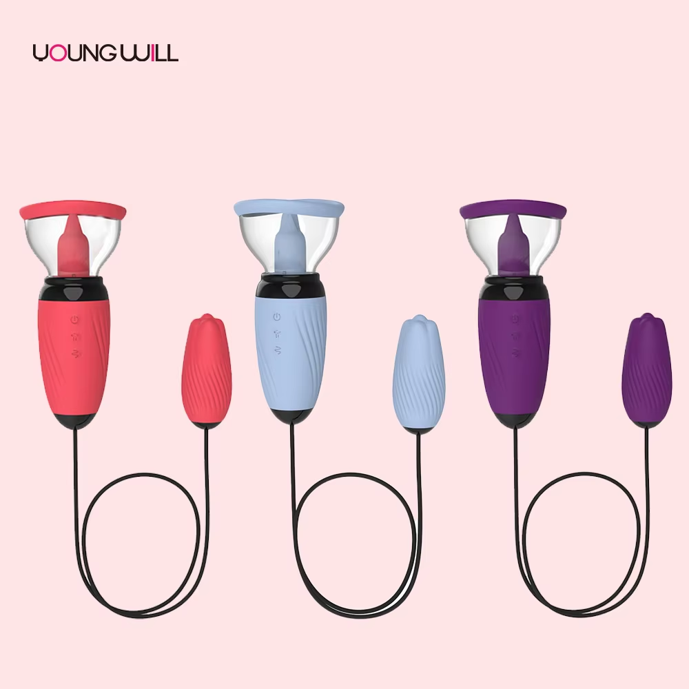 Jumping Mini Female Masturbation Breast Massager Vacuum Sucker with Multi-Frequency Vibration Vibrators Product