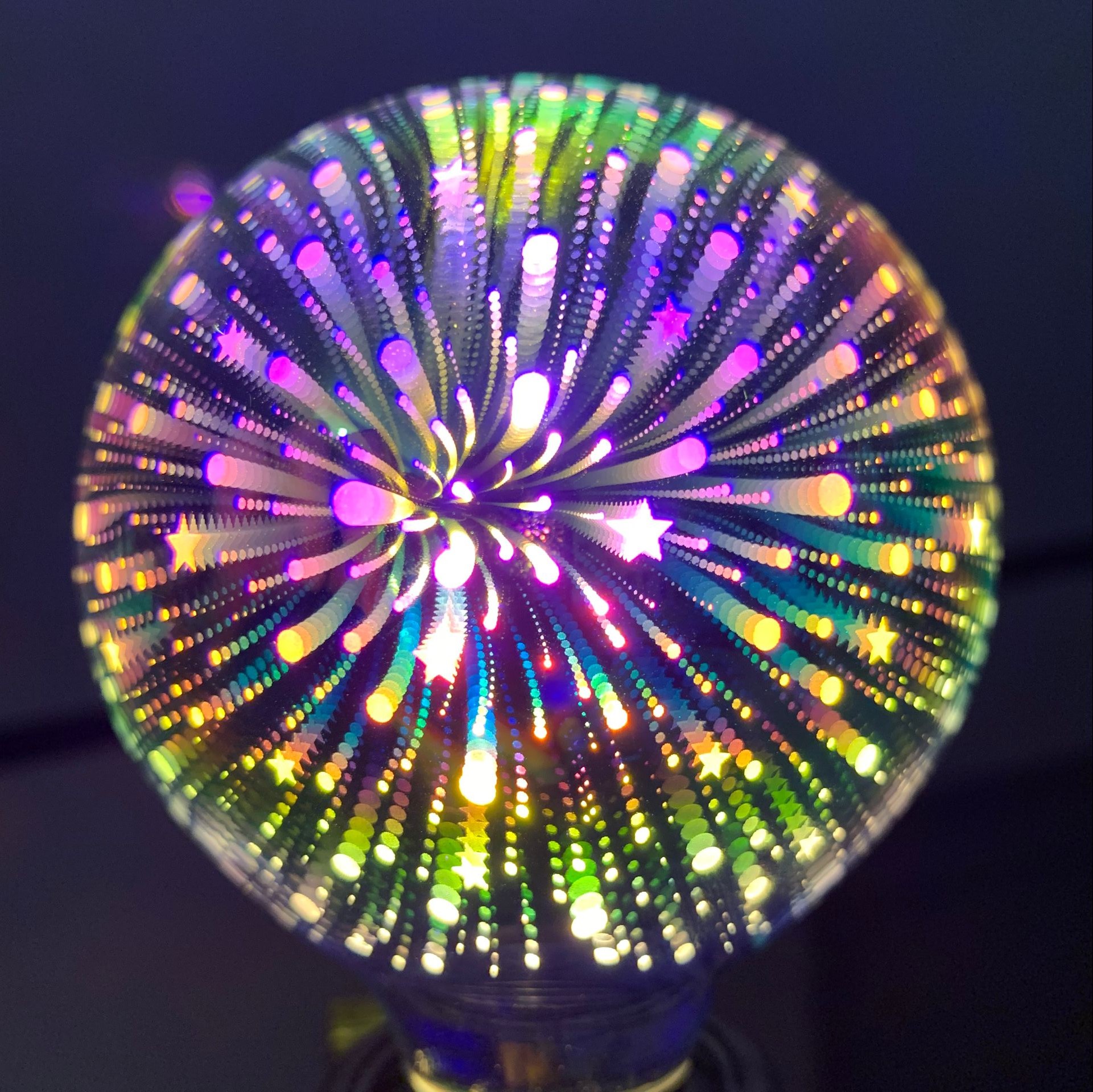3D Edison цвет переменчивый креативный декоративный, стилизованные под языки пламени лампы для вечеринки, праздника, для детей рождественское свадебное украшение
