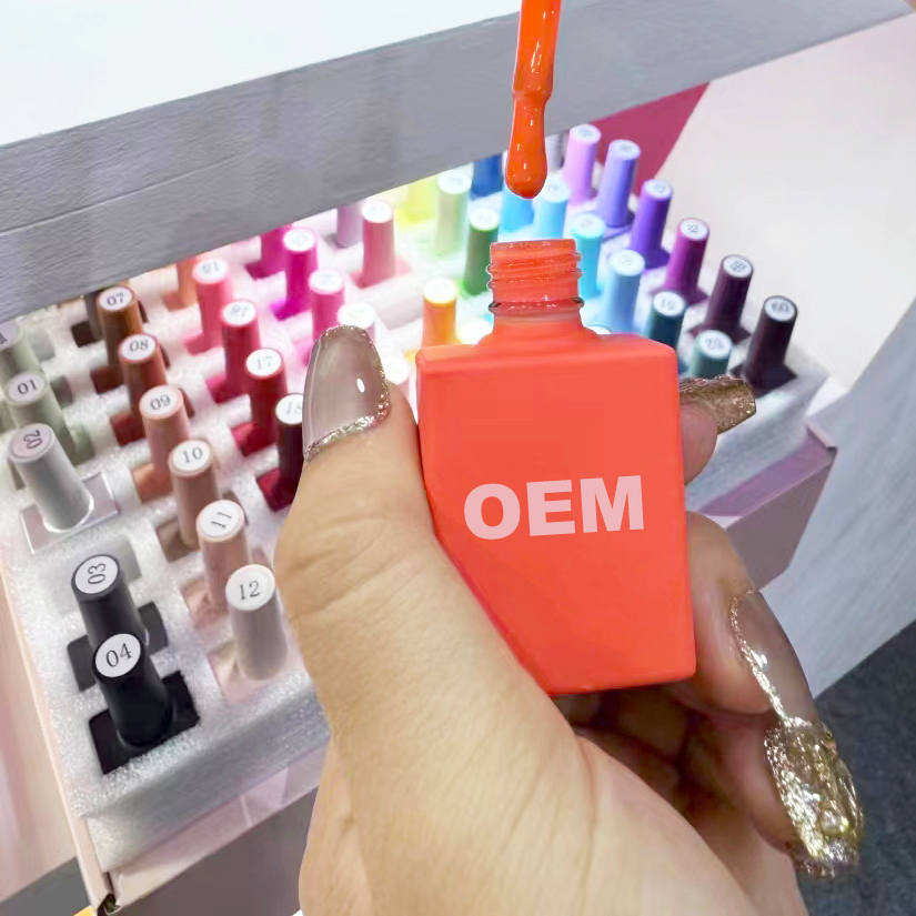Professional Manicure Varnish Enamel Nail Art Hema Free Gel Polish Private Label Set Kit Custom Gel Polish with Logo