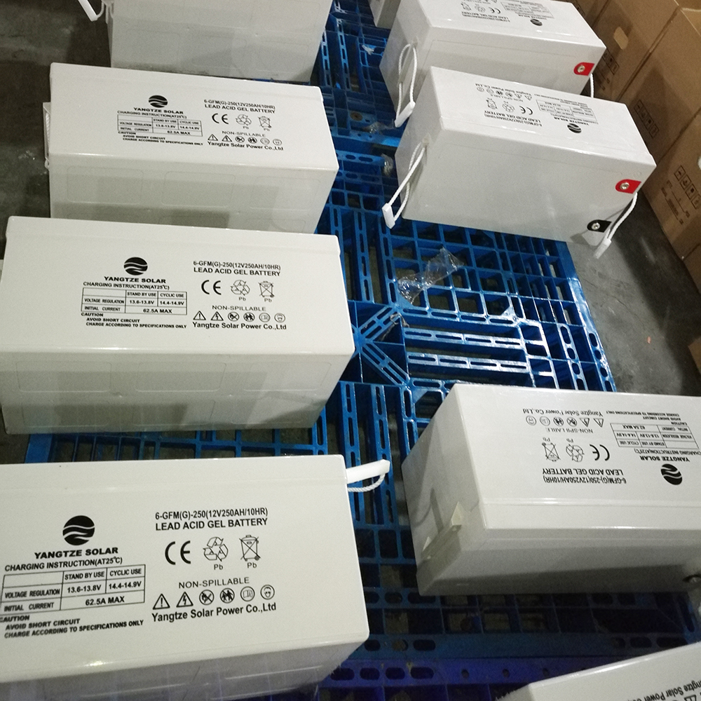 Многократного цикла глубокого заряда-разряда Гелевые аккумуляторы 12v 250ah с более чем 10-летним опытом предназначен срок службы
